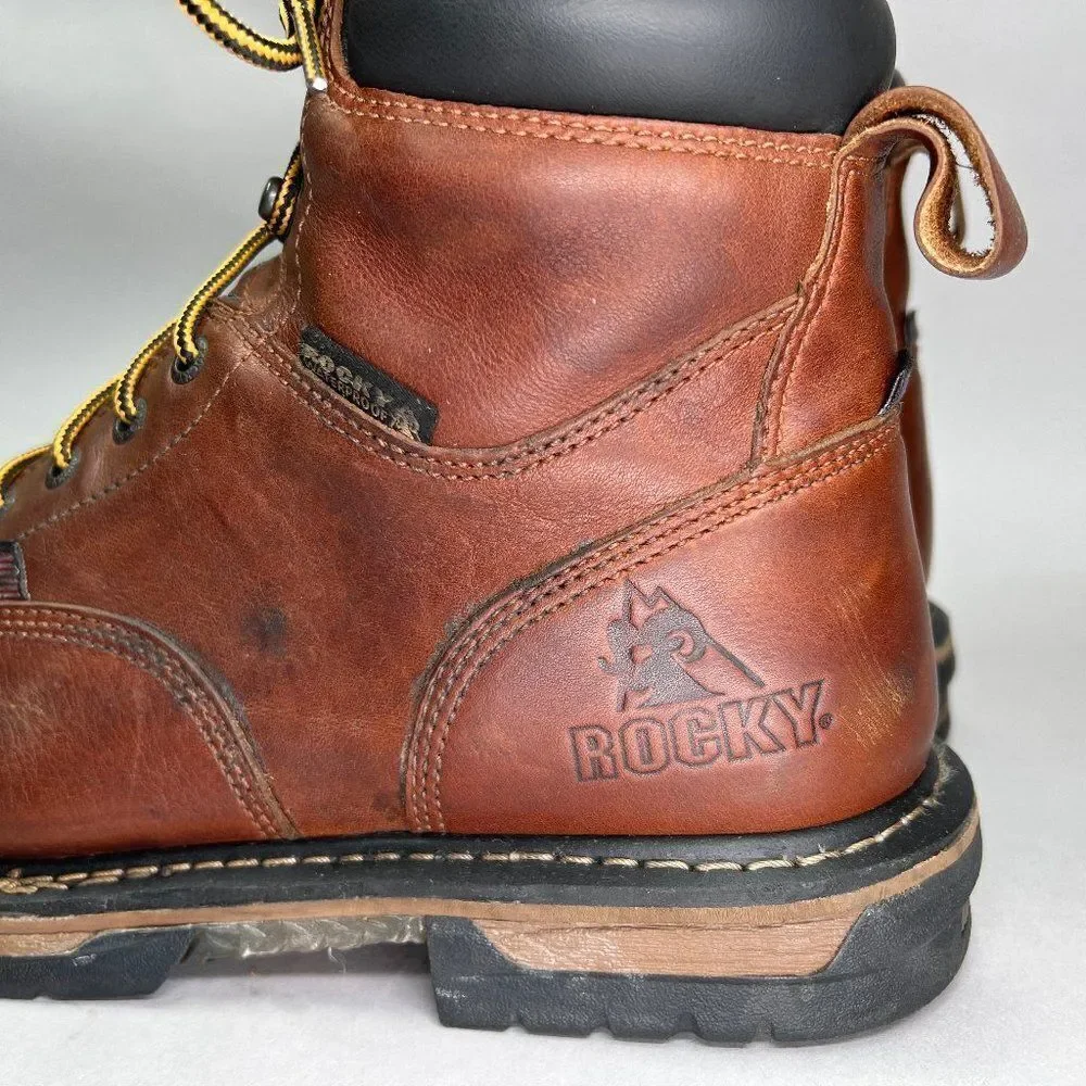 Rocky Men's Size‎ 11 IronClad Steel Toe Waterproof Work Boots